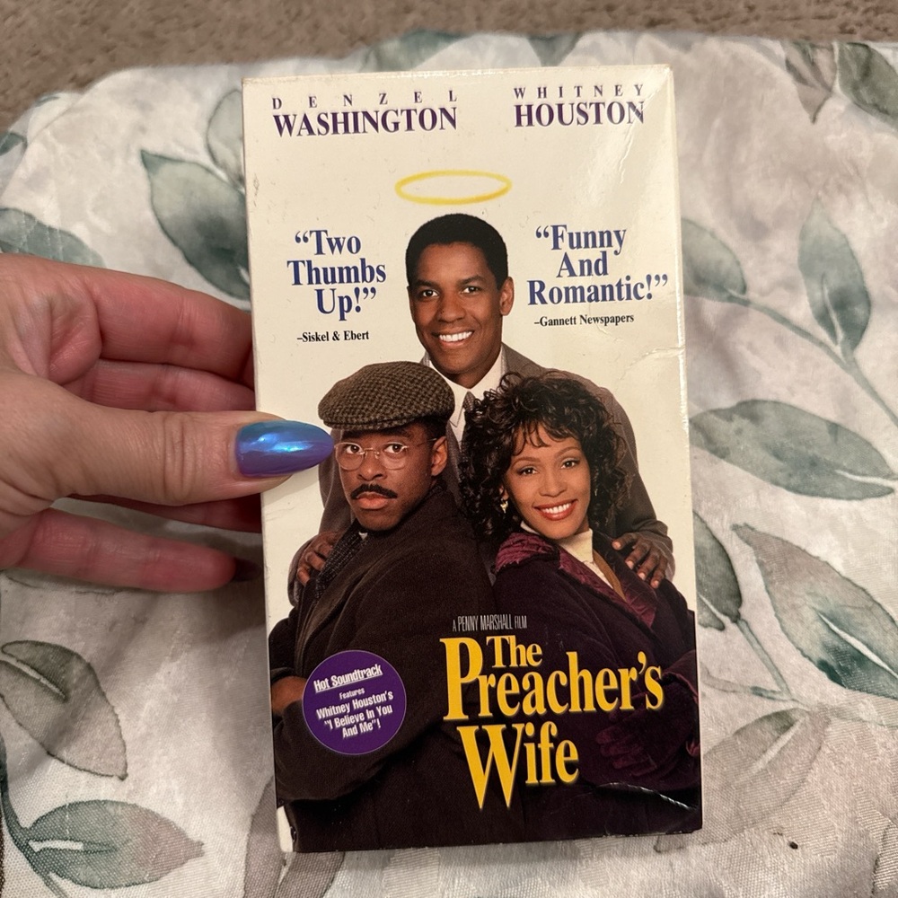 The Preacher's Wife VHS